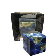 Cubo Mágico 3x3x3 Profissional Personalizado Planeta Terra
