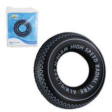 Boia Circular Inflável 90cm Pneu Maxsol - Tudo em Caixa