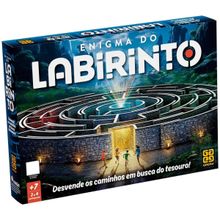 Jogo De Tabuleiro Enigma Do Labirinto Grow - 04617