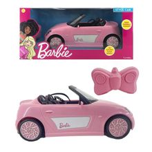 Carrinho de Controle Remoto Barbie Style Car 7 Funções - Candide 1841