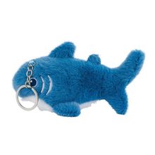 Chaveiro de Pelúcia Tubarão Azul 15cm