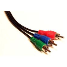 Cabo Video Componente 3 RCA x 3 RCA 2 Metros