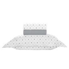 Jogo Cama Solteiro Algodão 200Fios Tresor 7770 Estamparia