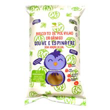 Kit 3x: Biscoito De Polvilho Couve E Espinafre Vegano 40g