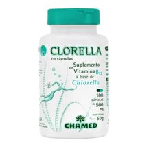 Clorella   100 cápsulas de 500mg Chamel
