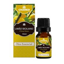 Óleo Essencial de Limão Siciliano 10ml  100% Puro Chamed    Fabricante: Chamel