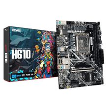 Placa Mãe Intel H610 LGA1700 DDR4 2x 3200Mhz mATX PCYES