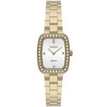 Relógio Orient Feminino Ref: Lgss0070 S1kx Retangular Dourado