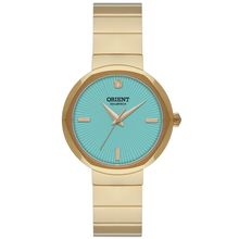 Relógio Orient Feminino Ref: Fgss0249 A1kx Casual Solar Dourado