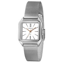 Relógio Lince Feminino Ref: Lqmm057l30 B3sx Retangular Mesh Prateado