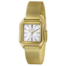 Relógio Lince Feminino Ref: Lqgm057l30 B3kx Retangular Mesh Dourado