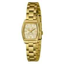 Relógio Lince Feminino Ref: Lqgh265l22 C2kx Retangular Dourado