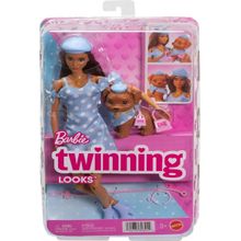 Boneca Barbie Fashion Teresa E Cão Combinando Mattel - JFP38