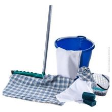 Panos Para Limpeza Xadrez p/ Rodo Pisos Faxina c/ 10 Unidades