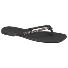 Chinelo Flat Feminino Preto Black Diamond Moleca 5498.308