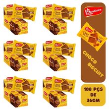 Biscoito Choco Biscuit Chocolate lay 18x36g - 6 Peças