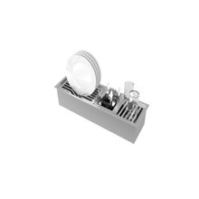 CANAL ORGANIZADOR ÚMIDO 61X16,4CM COM ACESSÓRIOS DEBACCO 20.03.10602