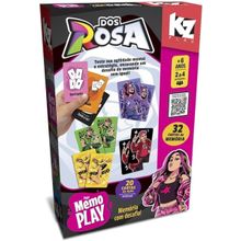 Jogo De Memória Memo Play Dos Rosa Elka - 1335