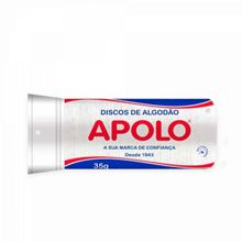 Algodão Disco Apolo 35G