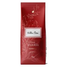 CAFÉ TORRADO EM GRÃOS VILLA PIVA 1KG