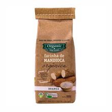 Kit 6X: Farinha de Mandioca Branca Orgânica Organic 500g