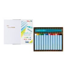 Giz Pastel Oleoso AQUARELÁVEL com 12 Cores - PENTEL Arts
