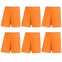 Kit 6 Atacado Calções PMC Futebol Infantil