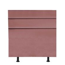 Cabeceira Estofada Cama Box Solteiro 100cm Argentina Suede Rose- Mabe Magazine
