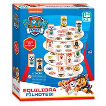 Brinquedo Educativo Equilibra Filhotes Patrulha Canina - Nig