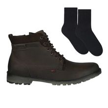 Kit Bota Ferracini Cross Masculina + Par de Meia