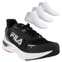 Kit Tênis Fila Racer Marker Masculino + 3 Pares de Meias