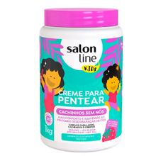 Creme de Pentear Kids Cachinhos sem Nós Salon Line 1Kg