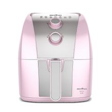 Air Fryer Rosa Britânia 5,5L Cesto Pinkstone 1500W BAFE53