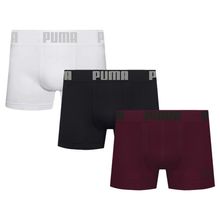 Kit 3 Cuecas Boxer Puma Sem Costura Masculina