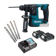 Martelete Rotativo Makita HR140DZ 12V + 2bat 2A e carregador