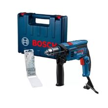 Furadeira De Impacto Gsb 13 Re + Maleta E 5 Brocas