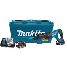 Serra Sabre 32mm 2 Baterias 18v 3.0ah, Carregador, Lâminas E Maleta - Makita-Djr186rfe