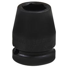 Soquete De Impacto Sextavado Em Aço Cromo Molibdênio 15 Mm - Encaixe 1/2'' Tramontina Pro