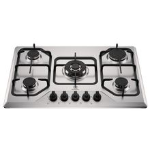 Cooktop Electrolux 5 Bocas Experience Inox Grades Duplas Ferro Fundido (KE5XC)
