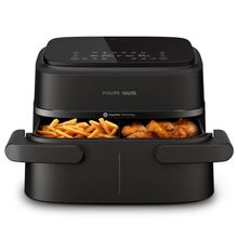 Fritadeira Airfryer Série 1000 Duplo Cesto 7,1L Philips Walita 1850W