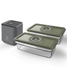 Bomba Vácuo com 02 Potes em Poliamida e Acrílico - Electrolux