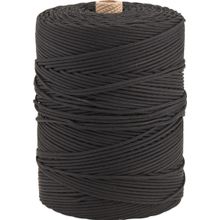 Corda Trançada 2,0mm 1,0kg 408m Preta P Vonder