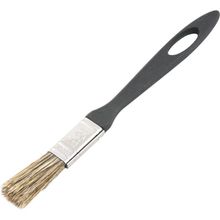 Pincel 1/2 Cerdas Gris Cabo Plástico Tintas Latéx Ac Vonder