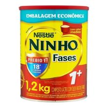 Ninho 1+ Prébio Fórmula Infantil Lata 1,2kg - Nestlé Fases