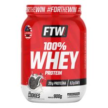 100% Whey Protein Pote 900g Sabor Cookies - Ftw