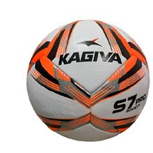 Bola De Futsal Kagiva Society S7 Pro Cor Laranja/preto
