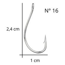 Anzol Marine Sports Maruseigo Cartela Com 50 - Anzol N 16