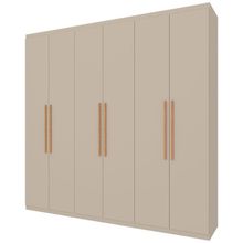 Guarda-Roupa Casal Bartira Genova com 6 Portas e 3 Gavetas - 236,7cm de largura
