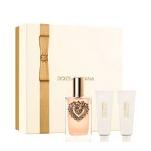 Kit Dolce & Gabbana Devotion Feminino - Eau De Parfum 100ml + Shower Gel 50ml + Body Lotion 50ml