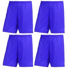 Kit 4 Calções PMC Futebol Masculino